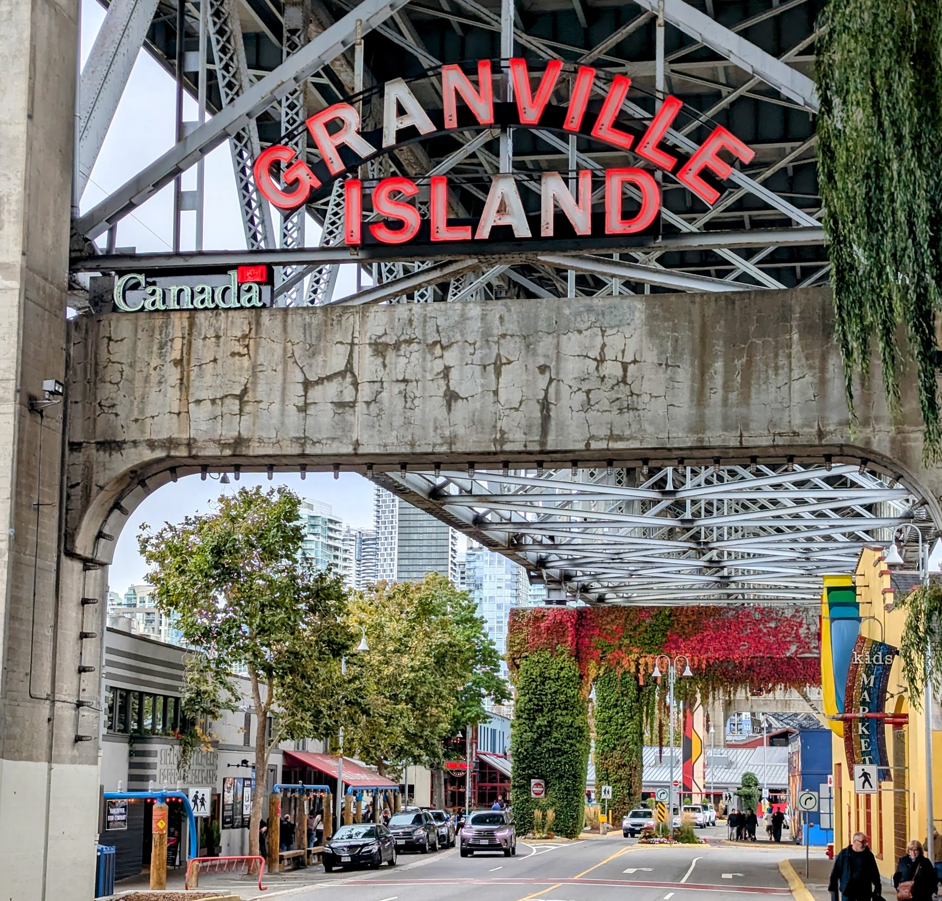 Granville Island Entrance